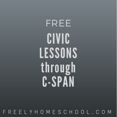 Free Current Events Lesson Plans & More at this New C-SPAN Site