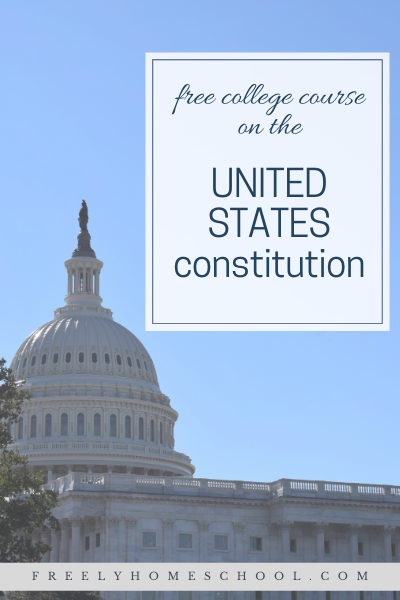 constitution 101 free college course