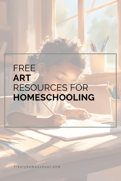 art resources for homeschooling